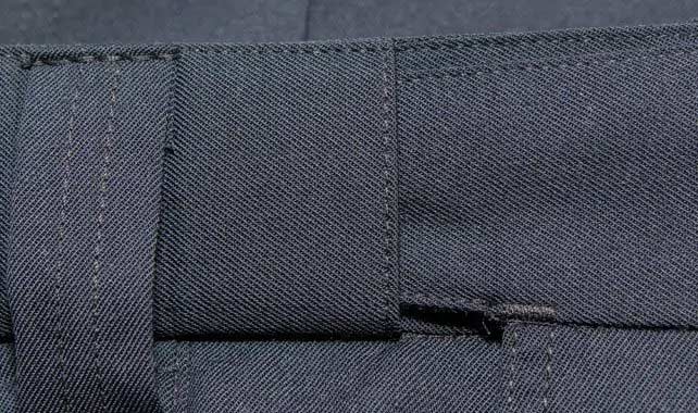 4-POCKET WOOL PANTS