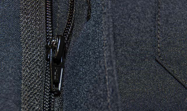 Blauer Dark Navy 8600W-Z Long Sleeve Zippered Polyester Police Shirt 30 REG 