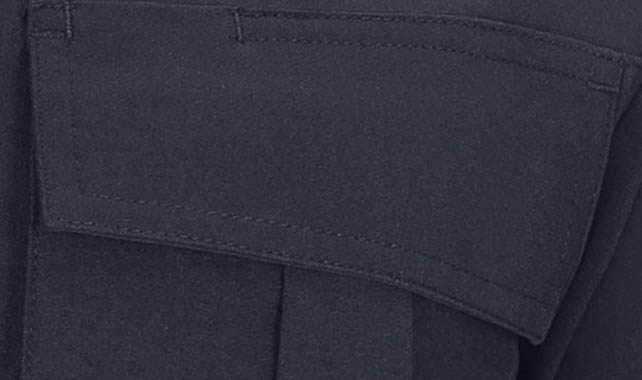 BICOMPONENT POLO SHIRT WITH POCKET