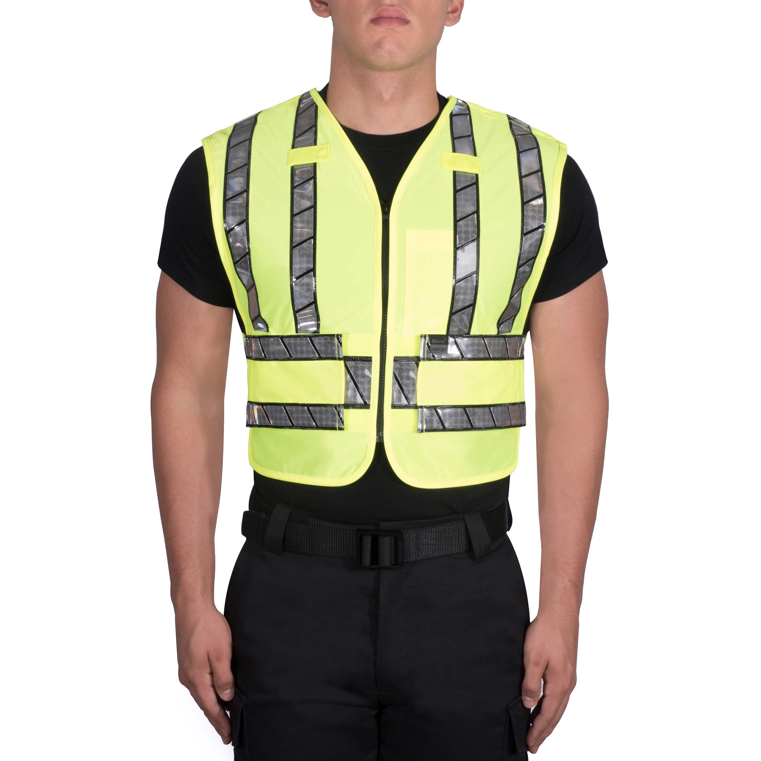 Blauer - 343R - Oralite Zip-Front High-Visibility Safety Vest