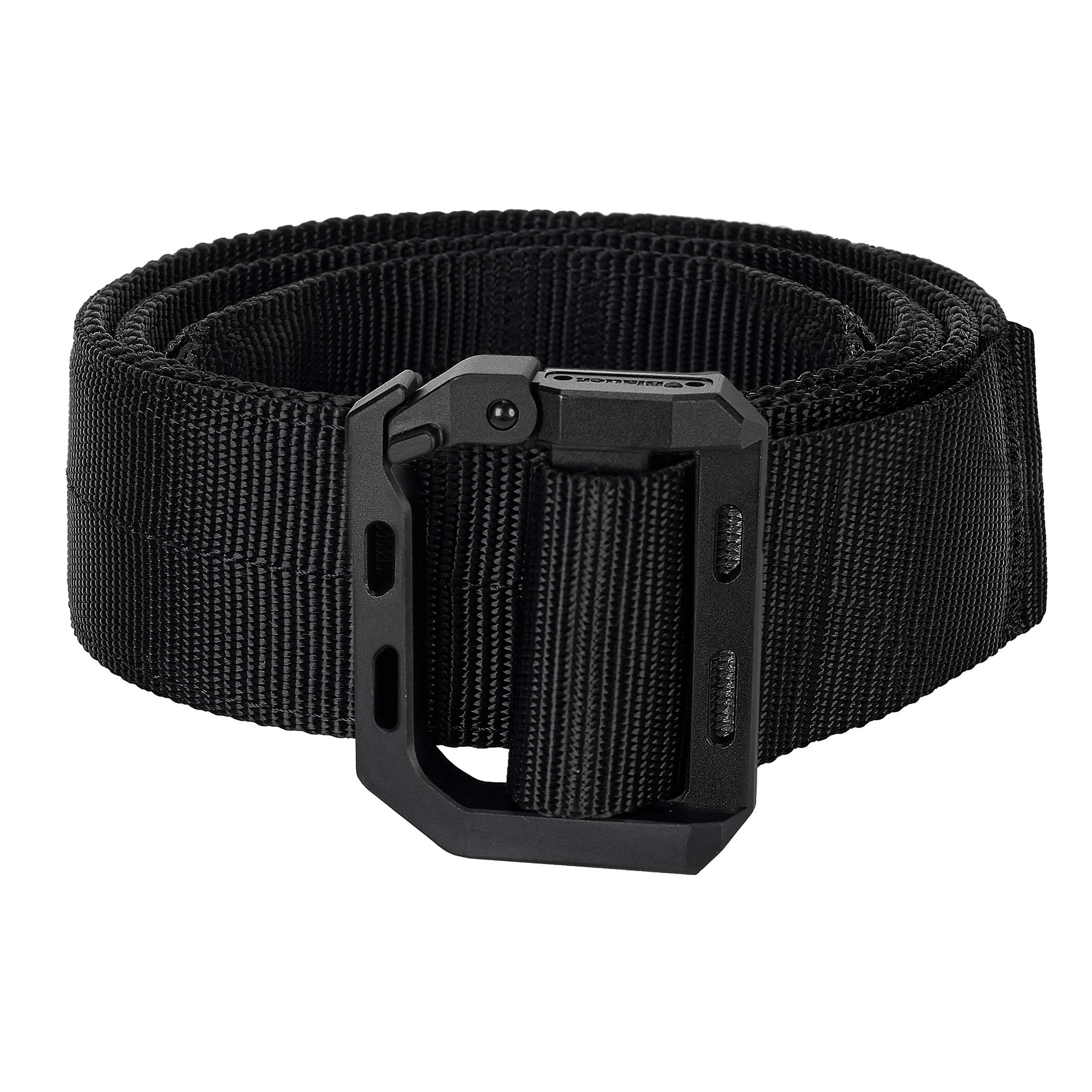 7654 B55-smw Buckleless Pants Belt, Black The Pit Boss: Black Figure 8 Black Stitched Buckle-less Ball  main image 2