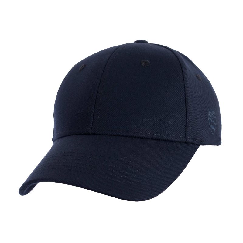 blue baseball fitted cap