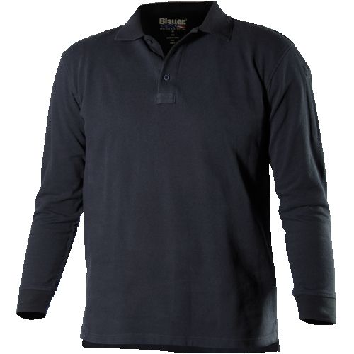 Police Polo Shirt - Discounted Police Apparel - Long Sleeve 100% Cotton ...