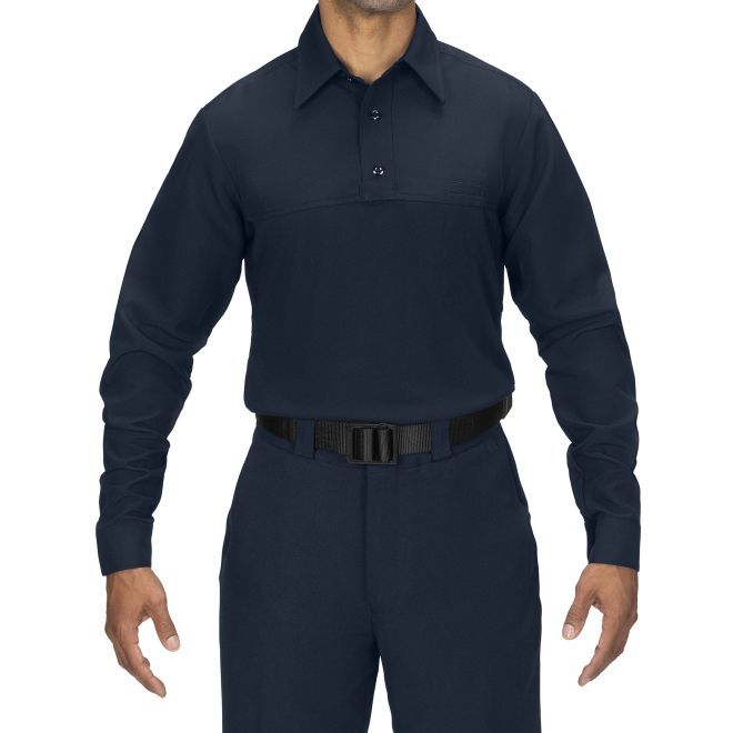Blauer - 8371 - Long Sleeve Polyester ArmorSkin Base Shirt - Ballistic Vest  Undershirt