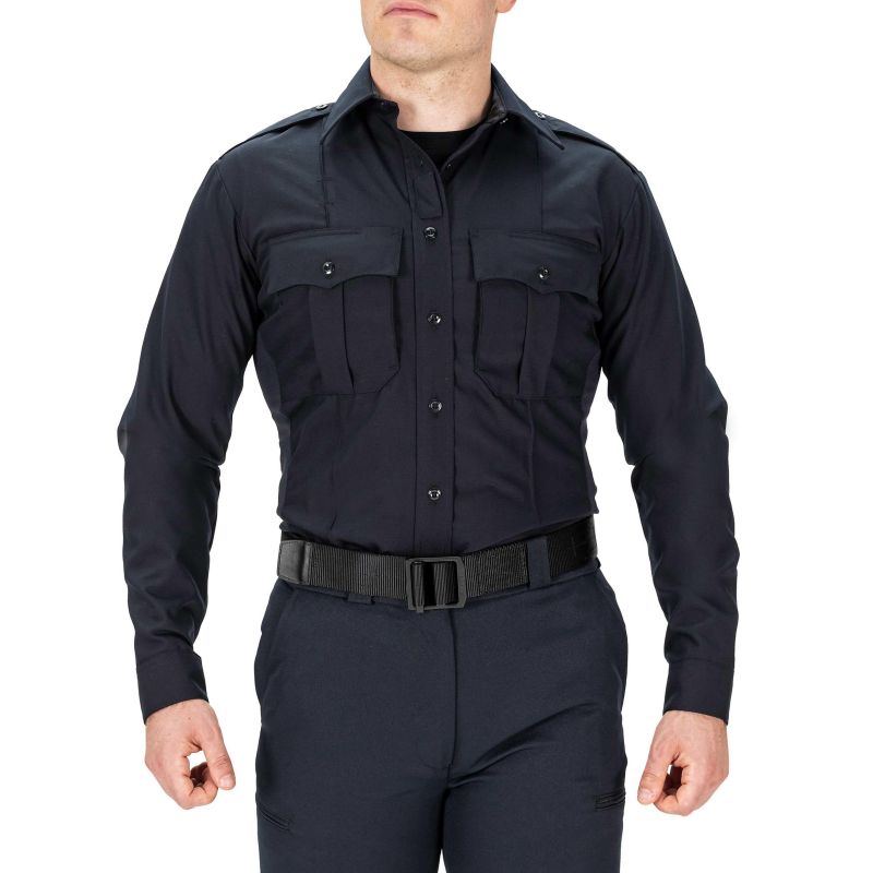 Blauer - 8670 - Long Sleeve Polyester SuperShirt - Police Uniform Shirt