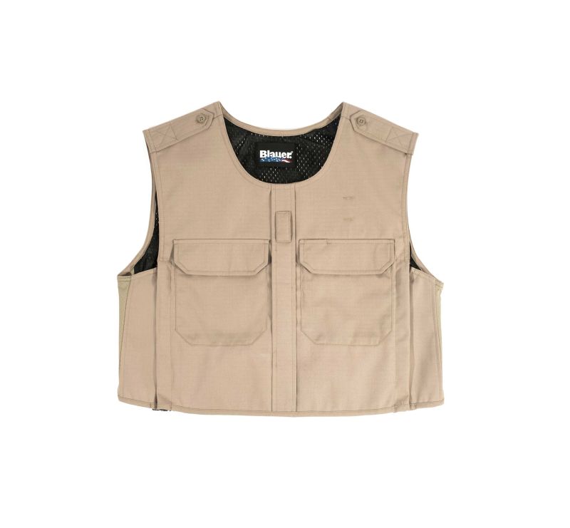 トップス belper ripstop vest BELPER（ベルパー）のNYLON RIPSTOP VEST BLACK（ベスト）の通販