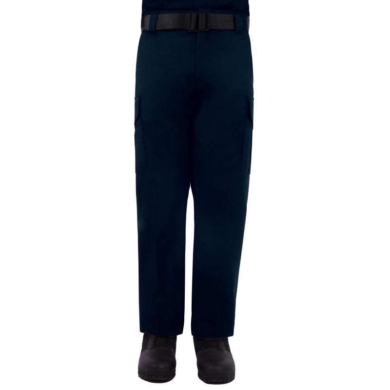 Blauer Navy Side Pocket 100% Cotton Police EMT Trousers Cargo Pants 8215 Size 42 