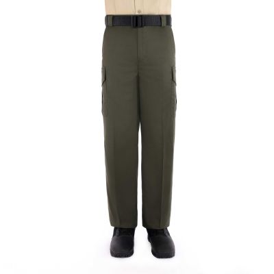 Blauer 8980 Side Pocket Trousers Brown Unhemmed