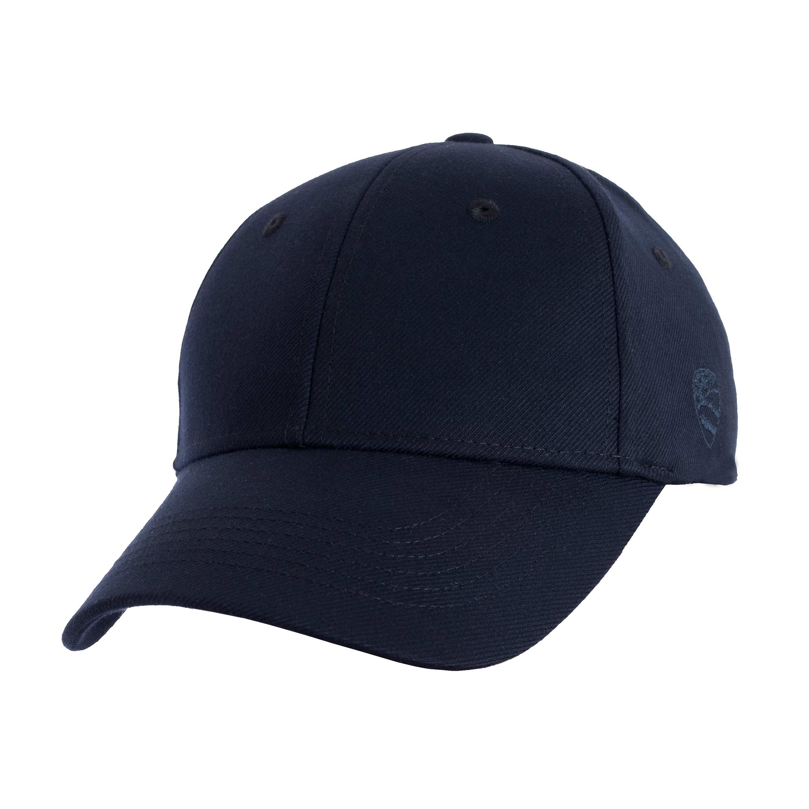 Novasox Black and Blue Large Brim Floral Flat Sun Hat, Size: One