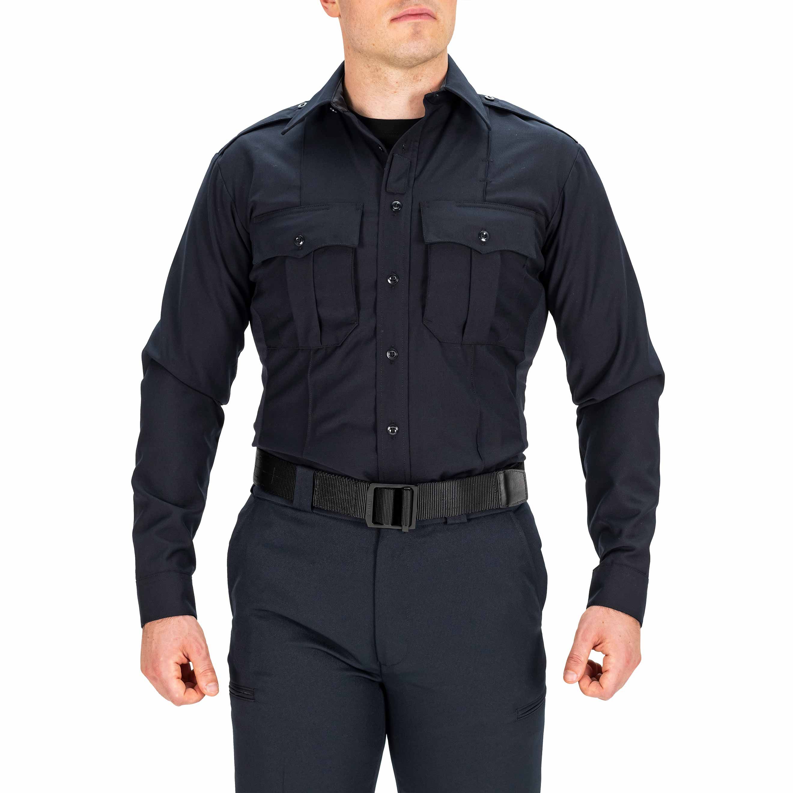 Blauer - 8436 - Long Sleeve Wool SuperShirt - Police Uniform
