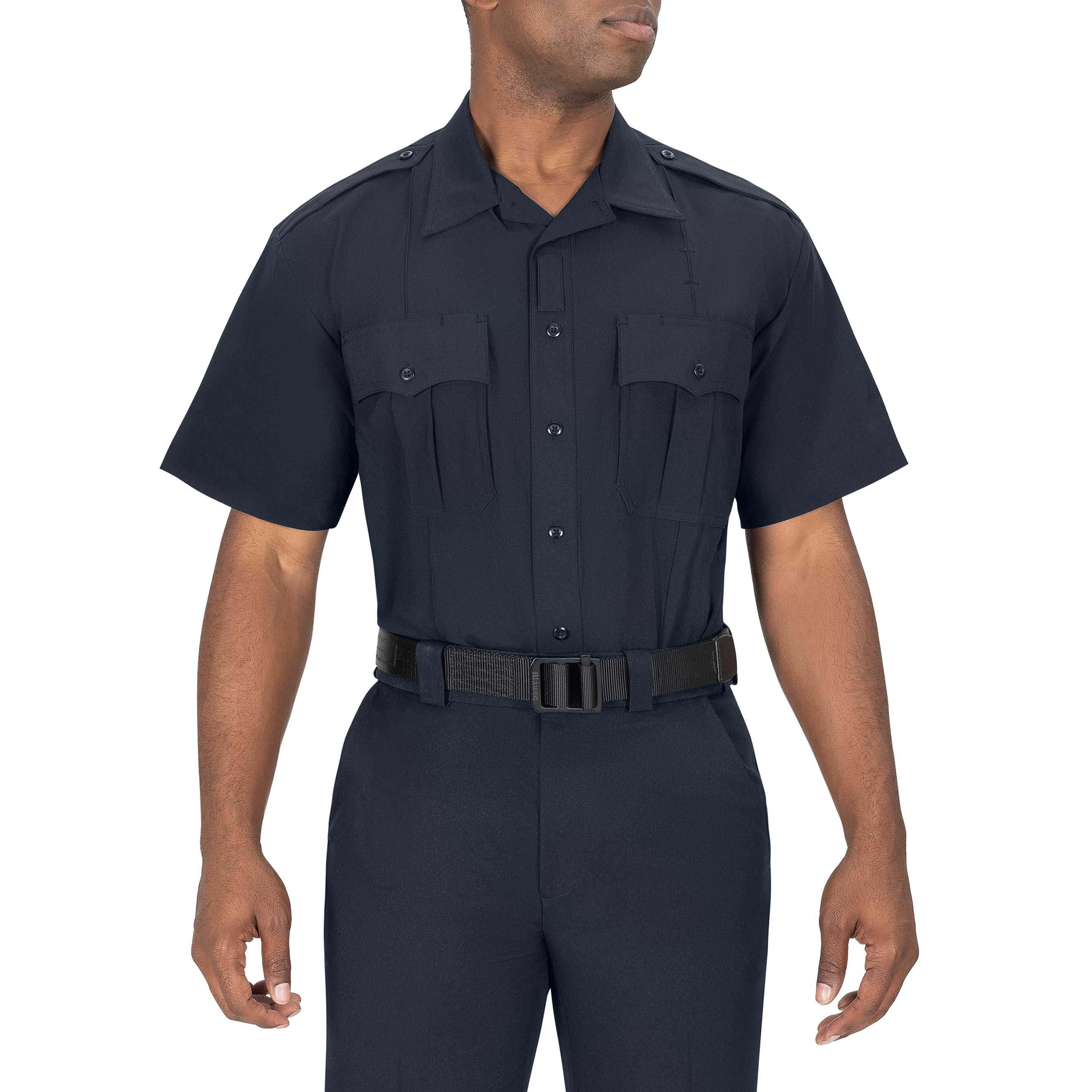 FlexPro™ Supershirt - Blauer Short Sleeve Uniform Shirt- 8686