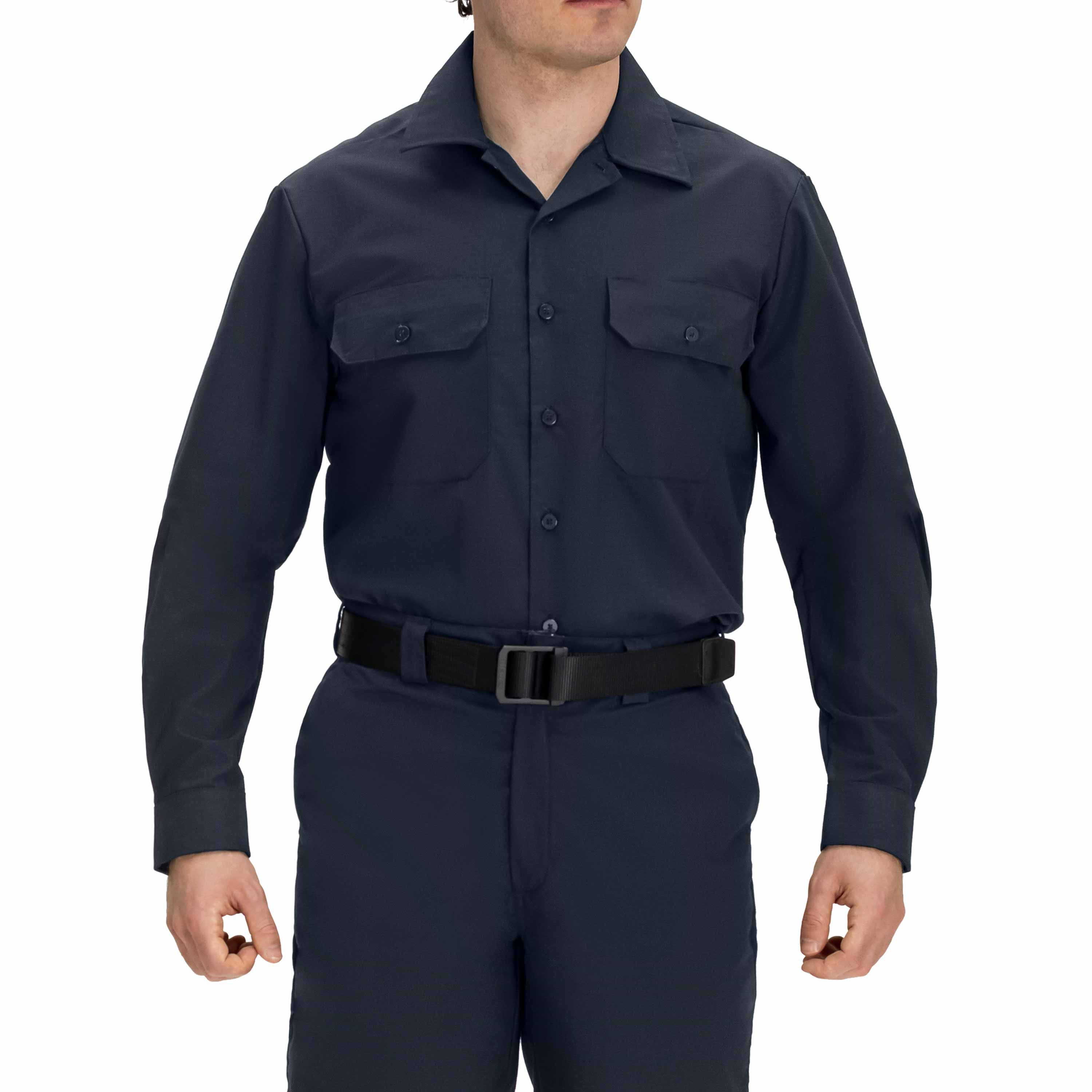 Blauer Recruit LS Shirt (8760) Dark Navy / L / Tall