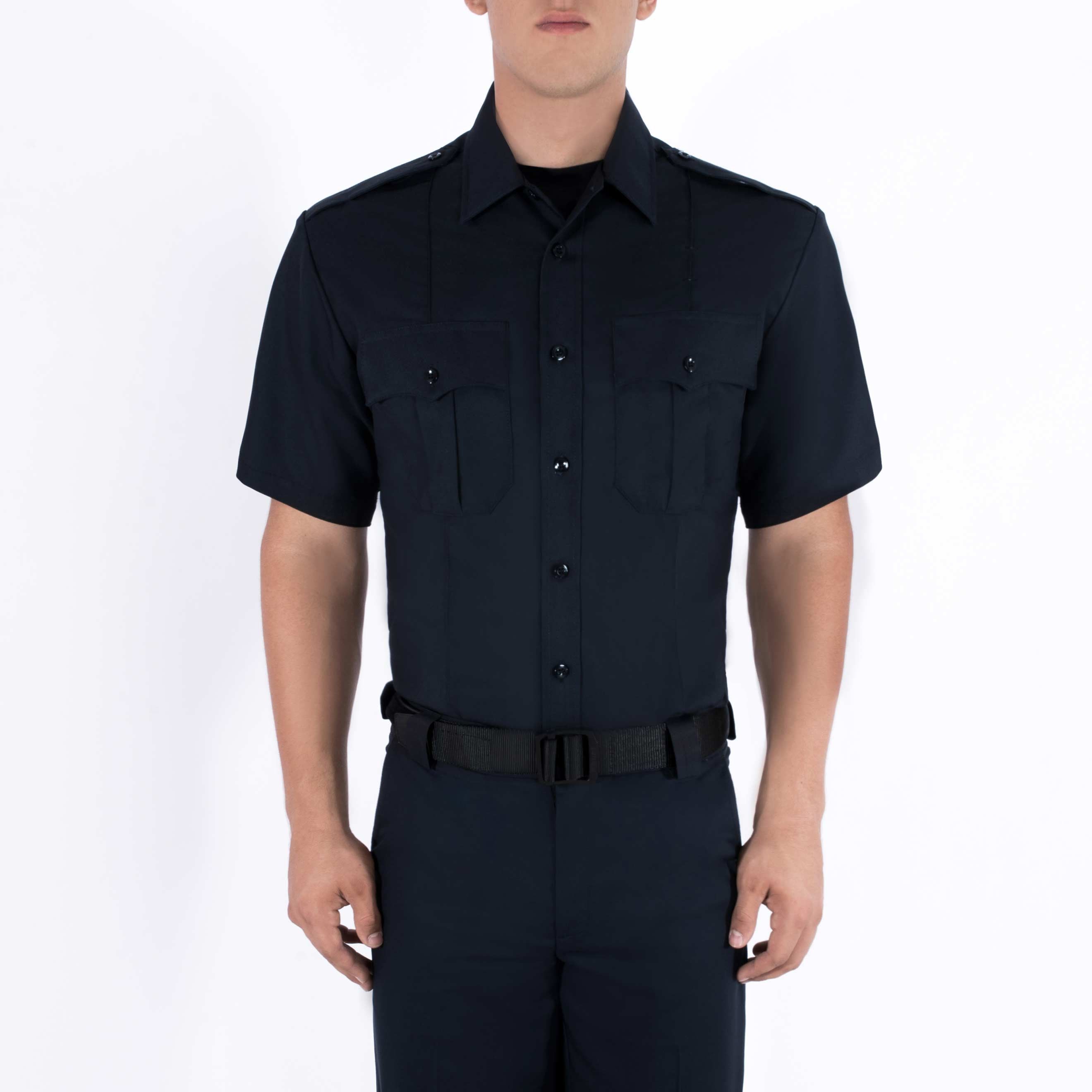 Class A Police Uniform Shirt - Short Sleeve Rayon Shirt - 8910 - Blauer