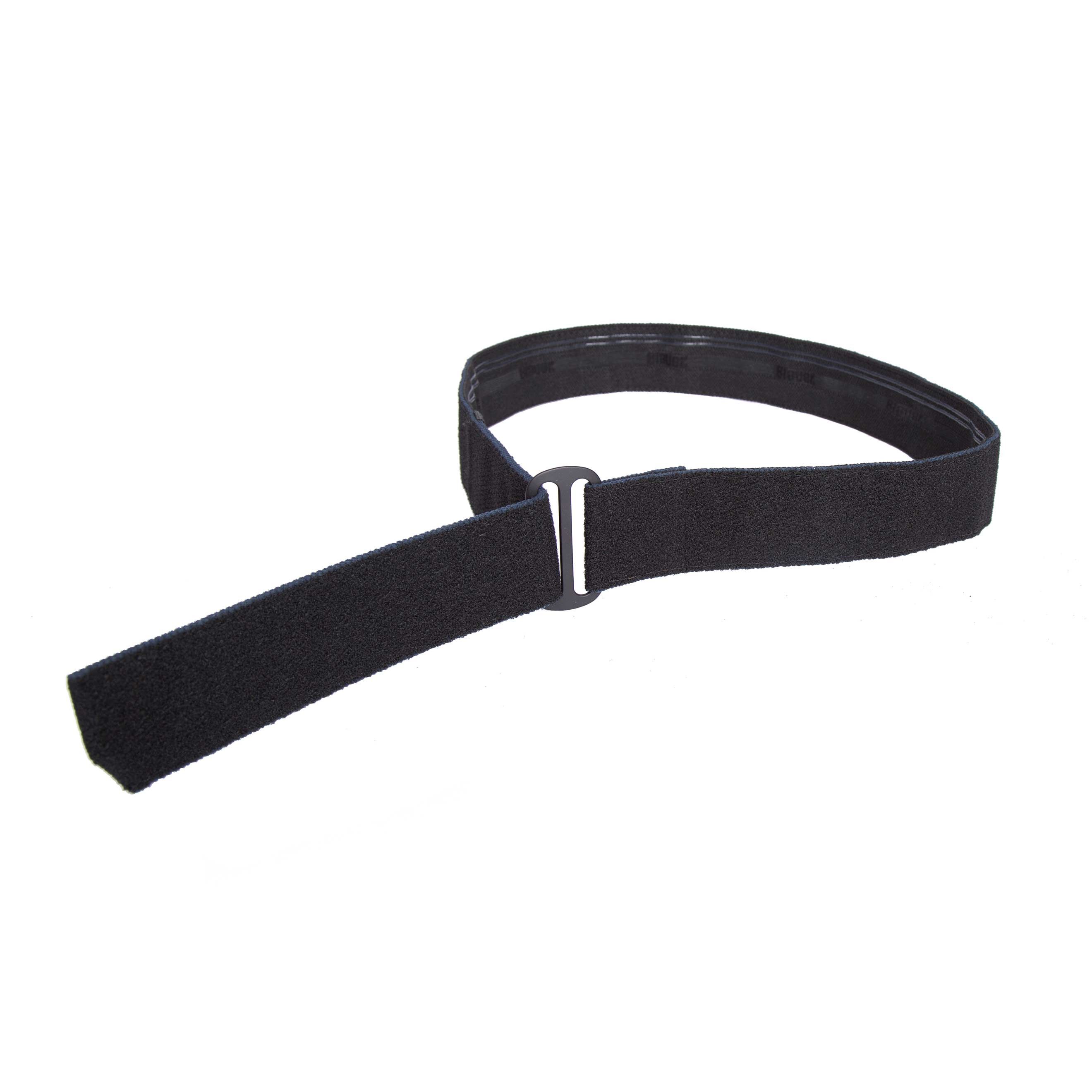 Boston Leather 11/2 Black No Line Belt