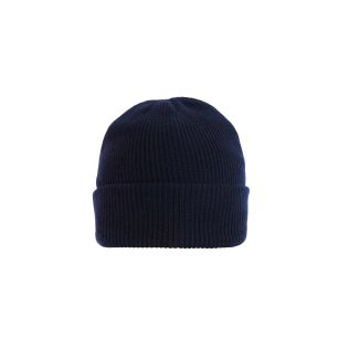 Dark Navy Blue Watch Cap 125 Blauer - Front Flat