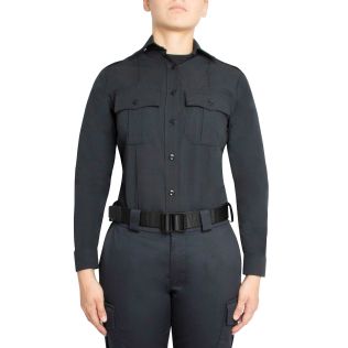Dark Navy Blue 8431W Cotton Shirt Womens Blauer - Front