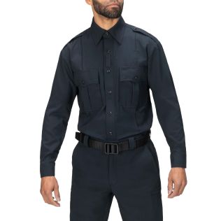 FlexRS Long Sleeve SuperShirt - Dark Navy - Front - 8671 - Blauer FlexRS Long Sleeve SuperShirt - Dark Navy - Front - 8671 - Blauer