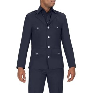 Blauer Men's Dress Coat - Dark Navy - Flatt - 8590 Blauer Men's Dress Coat - Dark Navy - Flatt - 8590