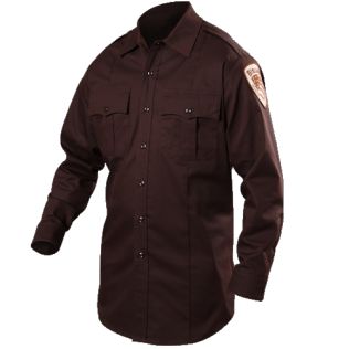Brown Cotton Shirt 8703X Blauer