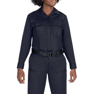 Women&rsquo;s StreetGear&reg; Flex Cotton Blend Long Sleeve Shirt