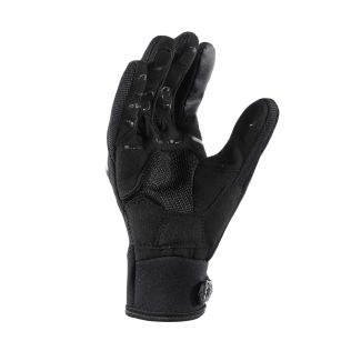 Black Rumble Bike Glove GL106 Blauer - 3/4 Front