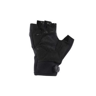 Black Rumble Shorty Bike Glove GL107 Blauer - 3/4 Front