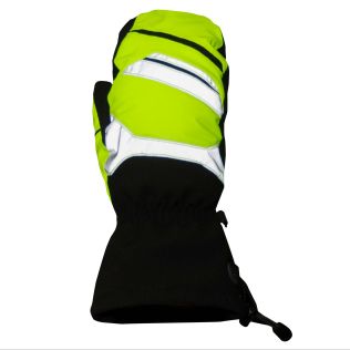 Hi-Vis Yellow Flicker Mitt GL203 Blauer - Front