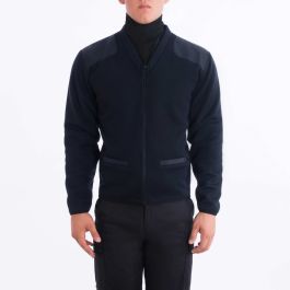 sweater blauer fleece zip lined sweaters police