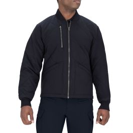 Quilted Bomber Jacket- Firefighter Jacket, Insulated Station
