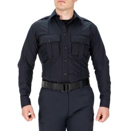 NYPD / Blauer アーマースキン&アーマースキン用シャツ/S日本M～L Exclusive NYPD Short Sleeve Power Stretch Shirt w Zipper