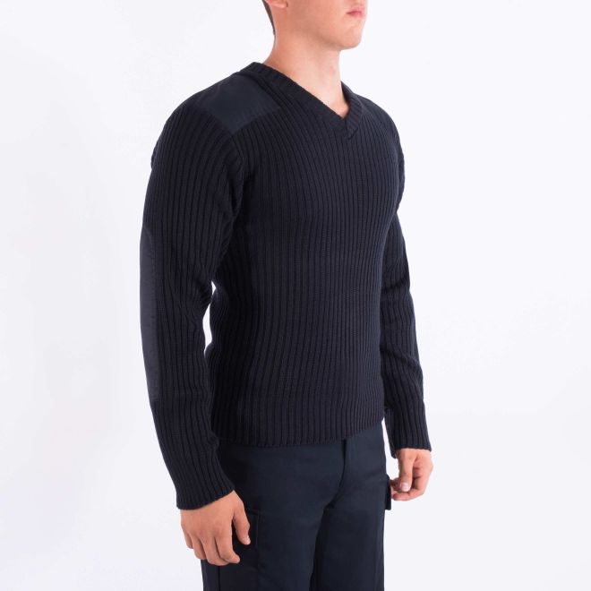 blue commando sweater