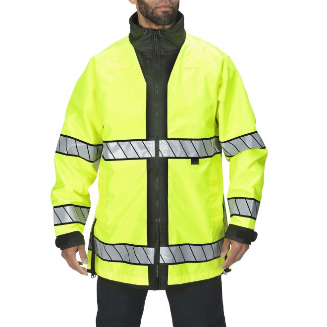Blauer - 236 - B.Dry Reversible Rain Jacket - Hi vis raincoat with