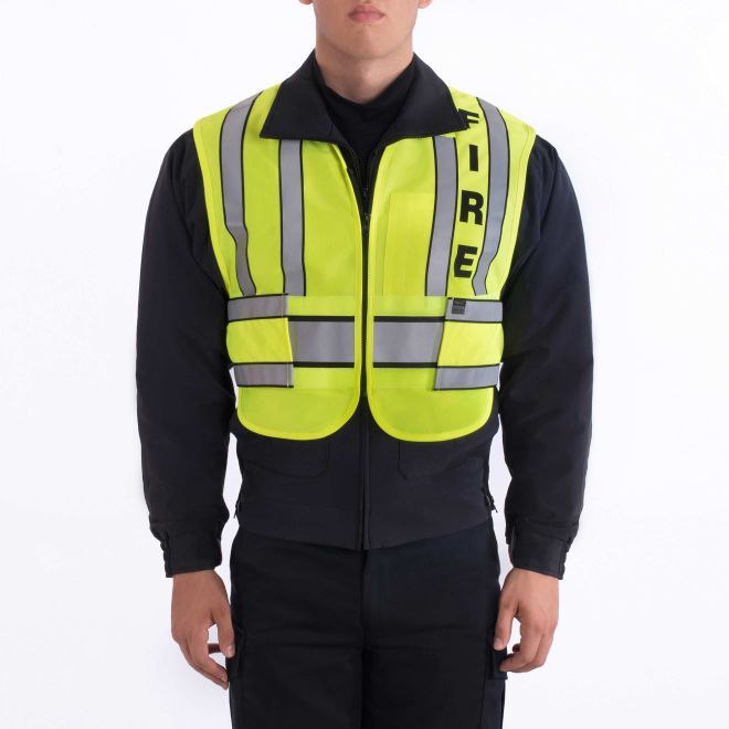 Blauer - 342F - Zip-Front Breakaway Safety Vest - Firefighter Hi
