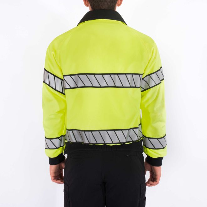 HI-VIS FLEECE LINED BOMBER JACKET | Blauer