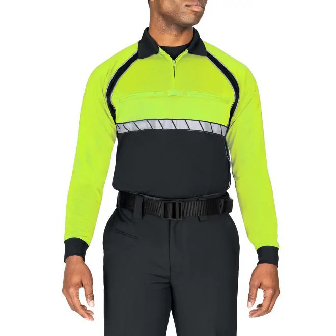 Discount police reflective polo - ColorBlock Performance Polo