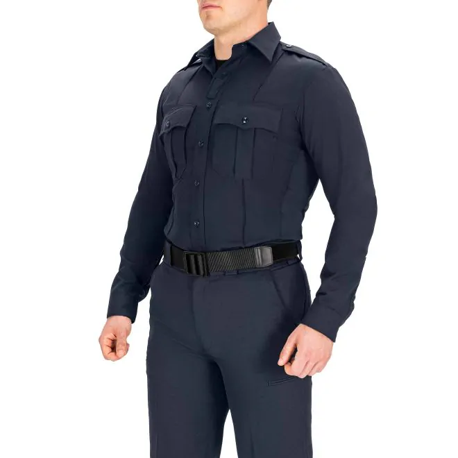Blauer - 8436 - Long Sleeve Wool SuperShirt - Police Uniform Shirt