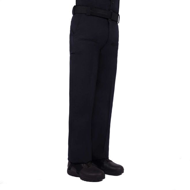 Dark Navy Blue 10-Pocket Wool Pants 8560P10 Blauer - 3/4 Front