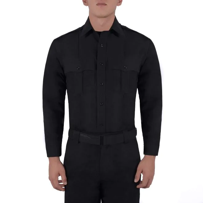 Zippered Police Uniform Shirt Discounted Police Uniforms Long