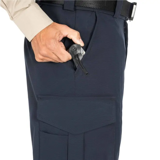 Blauer - 8665 - FlexRS Cargo Pocket Pant - Police Side Pocket Pants