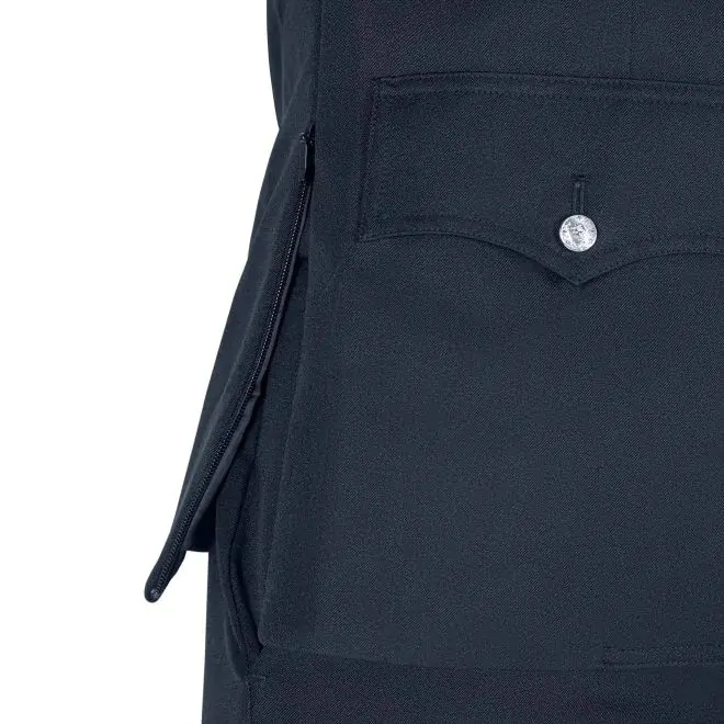 [AZUMA] 定価77,000 OFFICER'S HOUE COAT 0 Male Officer ASU Coat | Marlow White