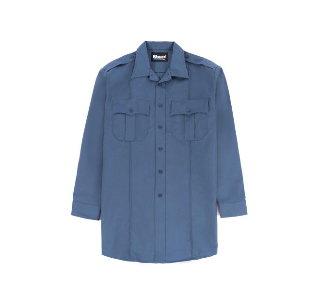 Blauer - 8703-7A - NJ Long Sleeve Cotton Shirt - New Jersey State