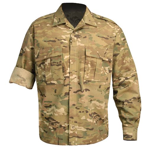 Multicam Tactical Shirt - Multicam BDU Tactical Shirt - 8730C - Blauer