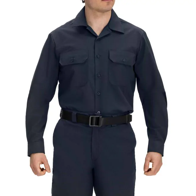 Blauer Recruit LS Shirt (8760) Dark Navy / L / Tall Blauer Recruit LS Shirt (8760) Dark Navy / L / Tall