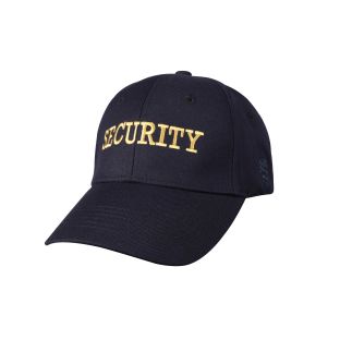 Dark Navy Blue Adjustable Cap - Gold Security Logo 182-1SEG Blauer - Front