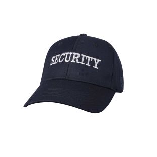Dark Navy Blue Adjustable Cap - Silver Security Logo 182-1SES Blauer - Front