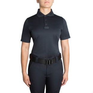 Dark Navy Blue Performance Pro Polo Shirt Womens 8134W Blauer - Front