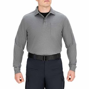 LS BICOMPONENT POLO SHIRT WITH POCKET