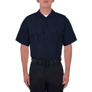 Dark Navy Blue Polyester Armorskin 8370 Blauer - Front