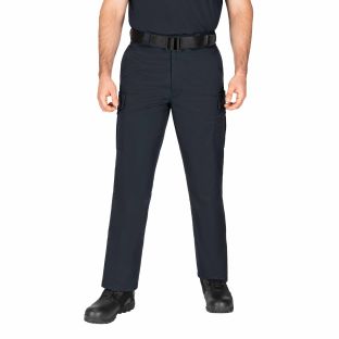 SIDE-POCKET POLYESTER PANTS