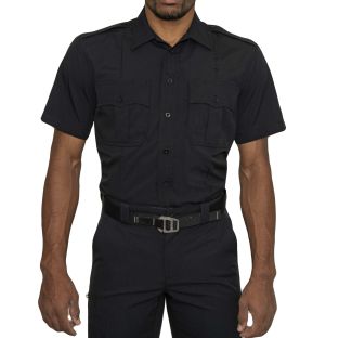 FlexRS Short Sleeve SuperShirt - Dark Navy - Front Model